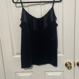 Black velvet top from old navy never worn